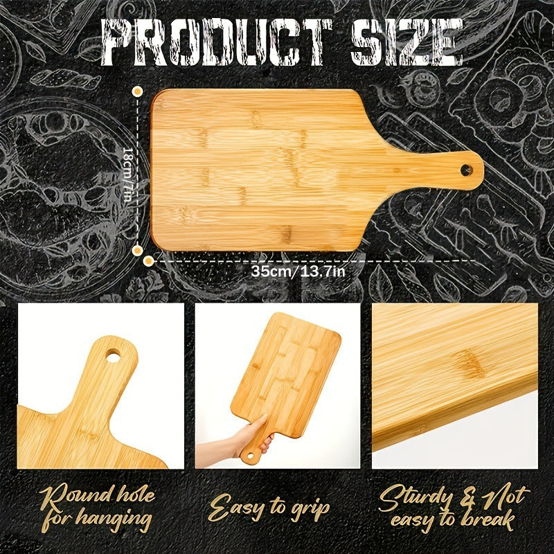 Household Bamboo Pizza Board Cutting Board: The Perfect Addition to Your Kitchen