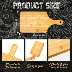 Household Bamboo Pizza Board Cutting Board: The Perfect Addition to Your Kitchen