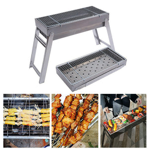 Elevate Your Outdoor Cooking with the Outdoor Folding Charcoal Portable Barbecue Grill
