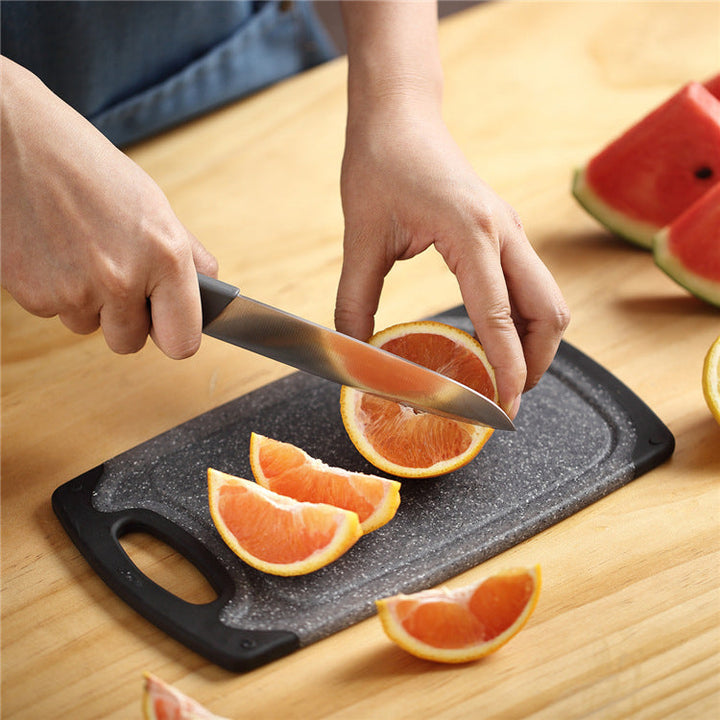 Enhance Your Kitchen with the Imitation Marble PP Cutting Board Set